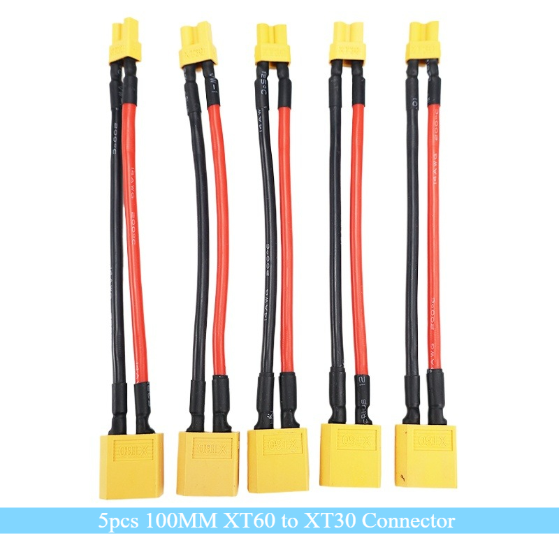Drone Battery Connector - 5pcs Adapter XT60 To XT30 Connector