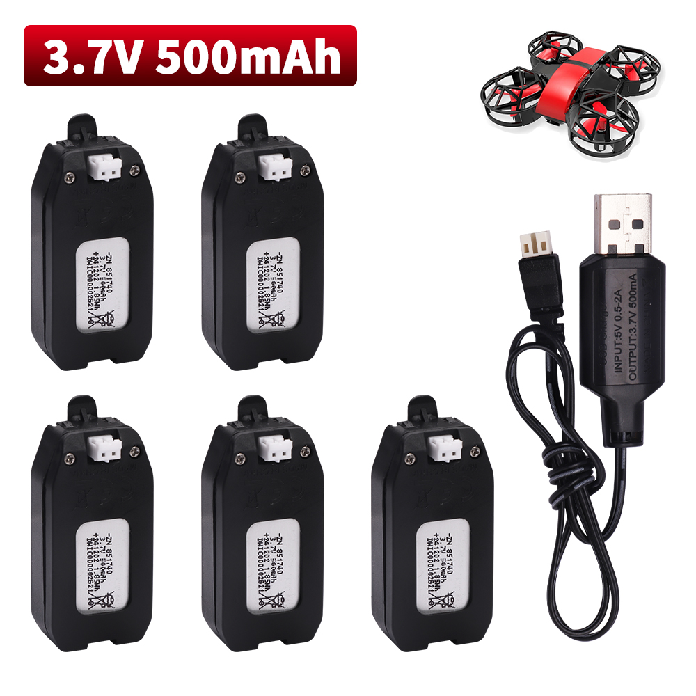 Drone Battery Lipo - 3.7V 500mAh Lithium Battery For NH330