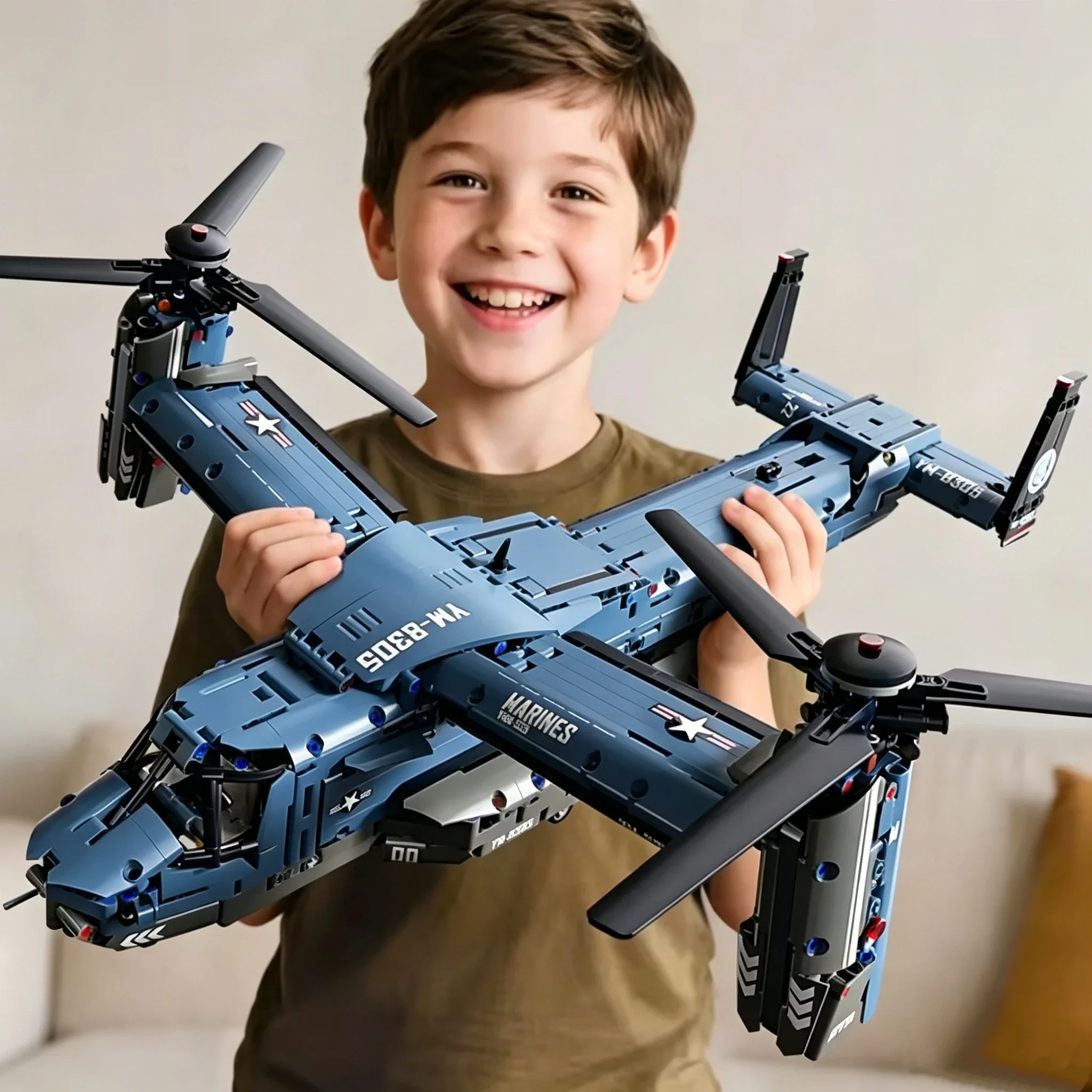 Jjrc Drone X12 - Military V-22 Osprey Tiltrotor Building Block