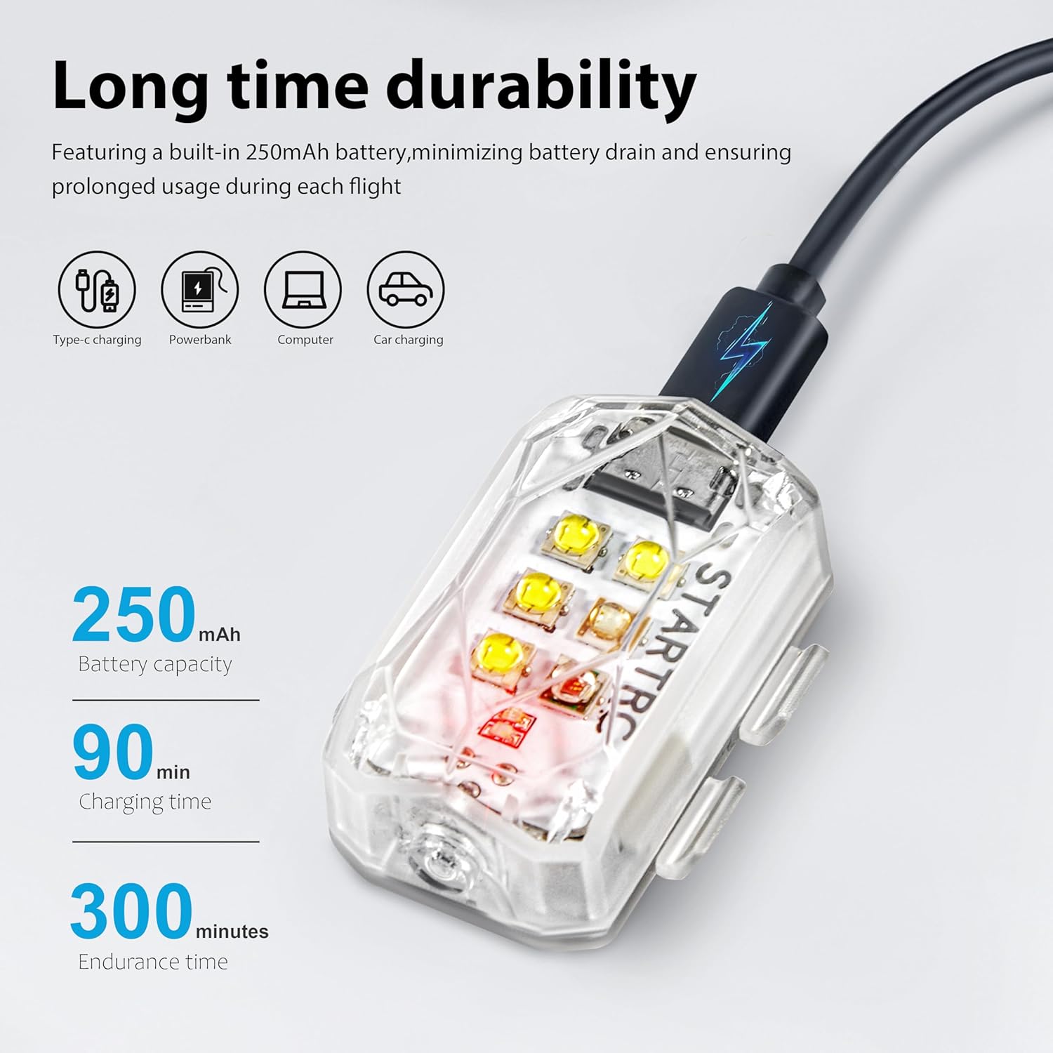 STARTRC Drone Strobe Light Ant - Drone Battery Bag review and price