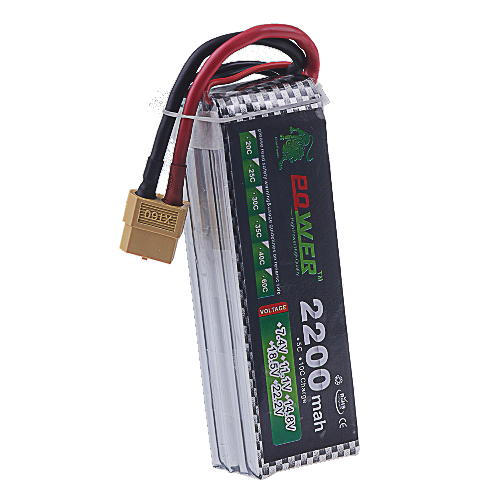 4S 2200mAh 60C 14.8V LiPo Batt - Drone Battery 4S review and price