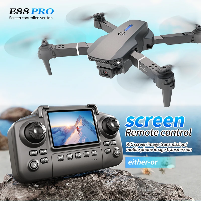 Professional E88 PRO Drone wit - Drone Battery Case review and price