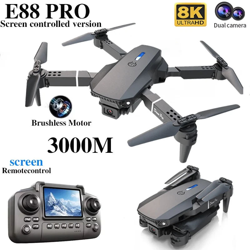 Professional E88 PRO Drone wit - Drone Battery Case review and price