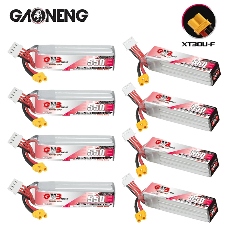 GNB HV 11.4V 550mAh 100C/200C  - Drone Battery 3S review and price