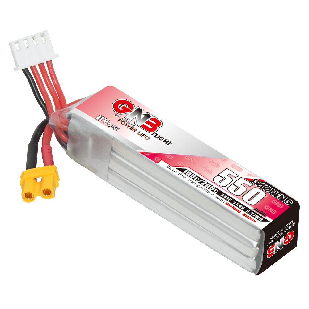 GNB HV 11.4V 550mAh 100C/200C  - Drone Battery 3S review and price