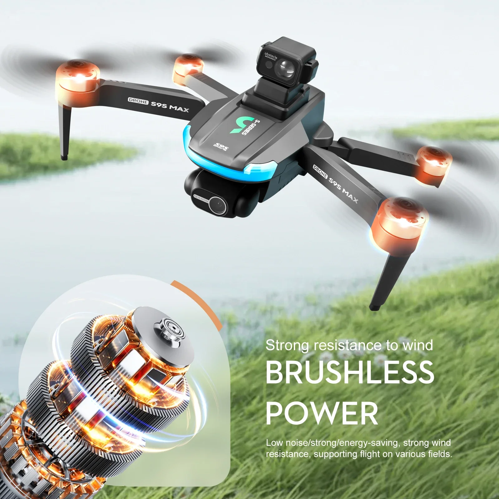 NEW S9S MAX MINI Drone 4K 2-Ax - Drone Battery Case review and price