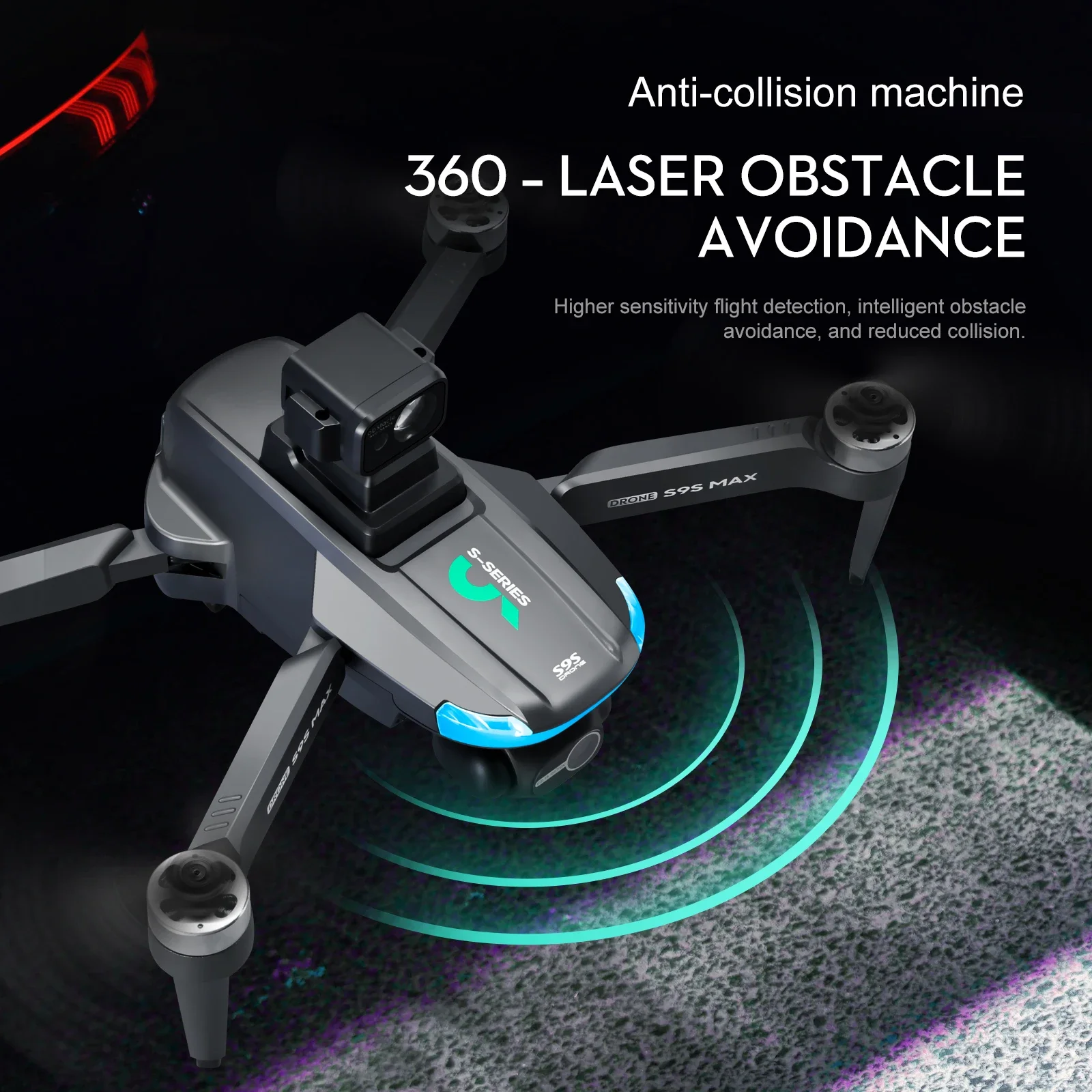 NEW S9S MAX MINI Drone 4K 2-Ax - Drone Battery Case review and price