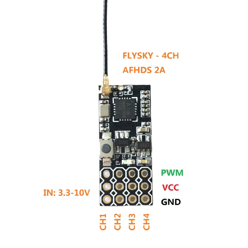 Flysky FS2A Mini Receiver 4CH  - Drone Battery Lipo review and price