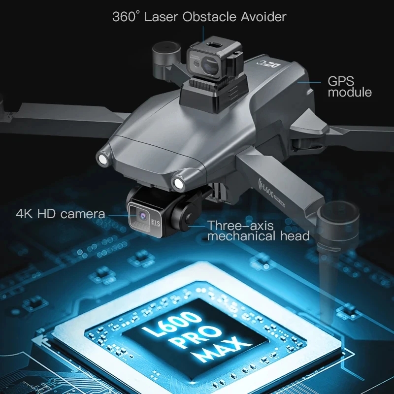L600 PRO MAX GPS Drone Profess - Drone Battery Case review and price