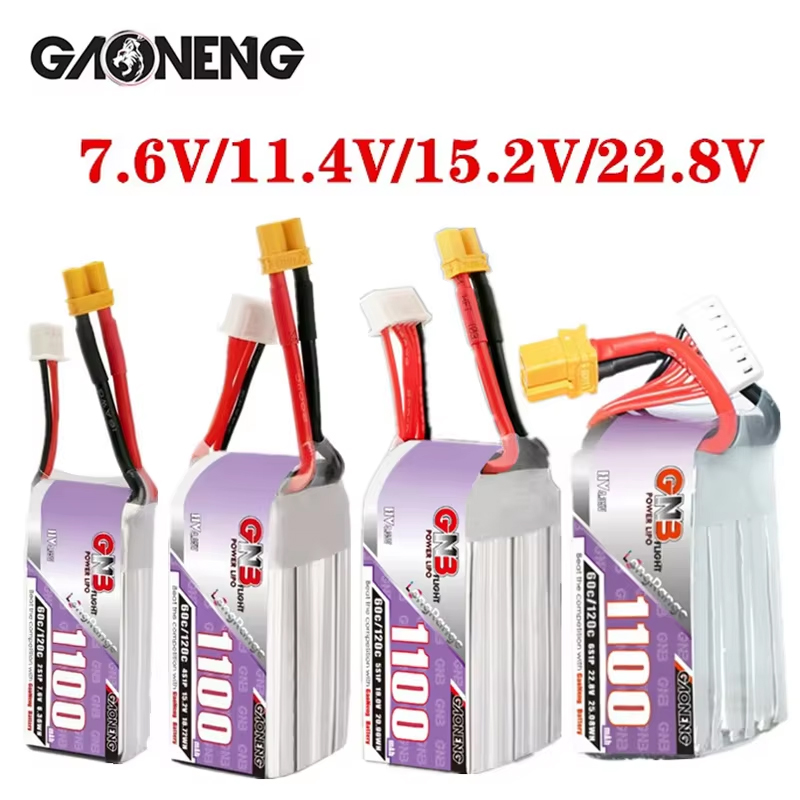 GNB 1100mAh 2S 3S 4S 6S 60C/12 - Drone Battery 4S review and price