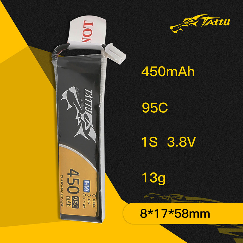3Pcs NEW TATTU 450/500/550mAh  - Drone Battery 4S review and price