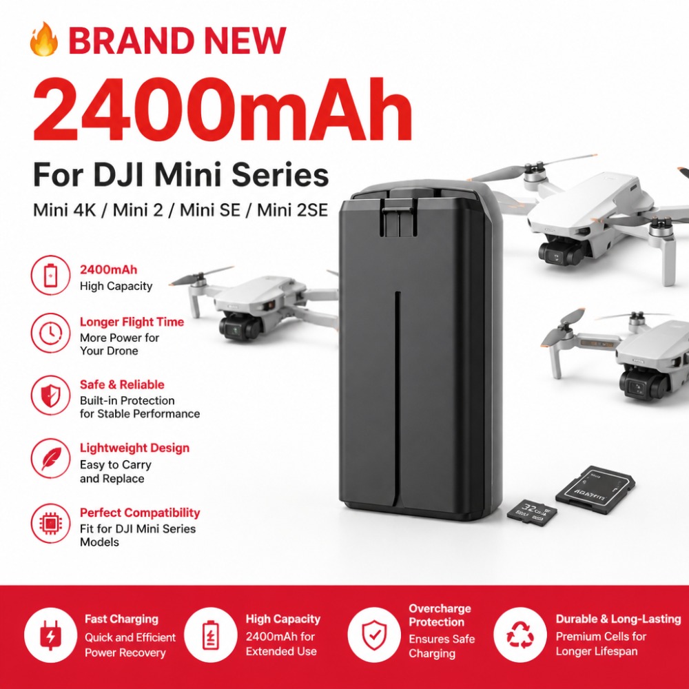 2400mAh Battery for DJI Mini 4 - Drone Battery Smart review and price