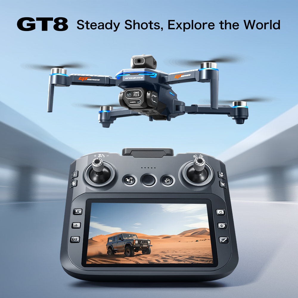 GT8 Obstacle Avoidance Aerial  - Drone Battery Box review and price